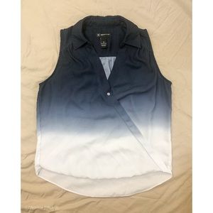 Blue Ombré INC Blouse